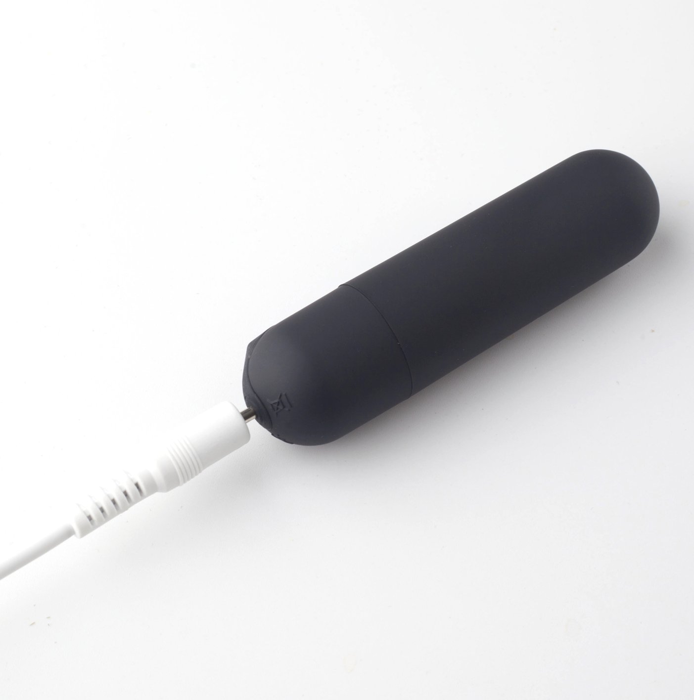 Maia Jagger black vibrating cock and ball ring, rechargeable stretchy silicone design