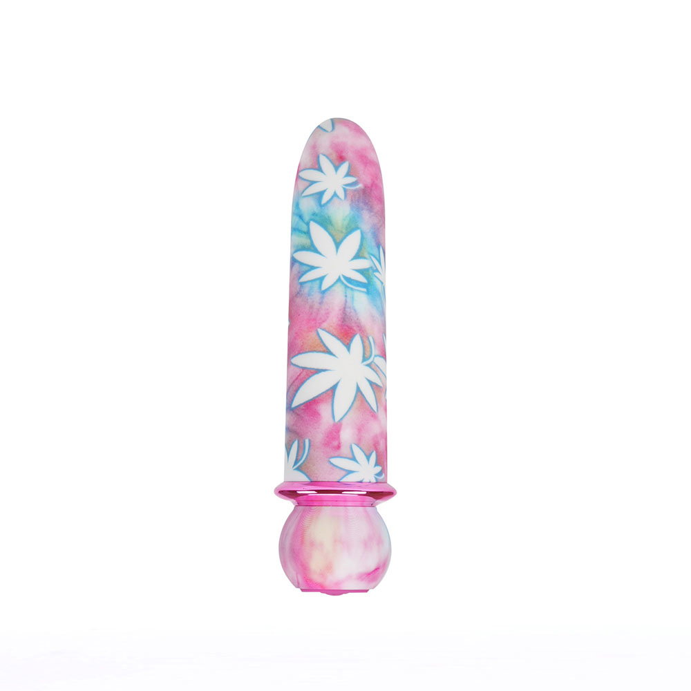 Maia Jaguar 420 rechargeable bullet vibrator in tie dye colourway