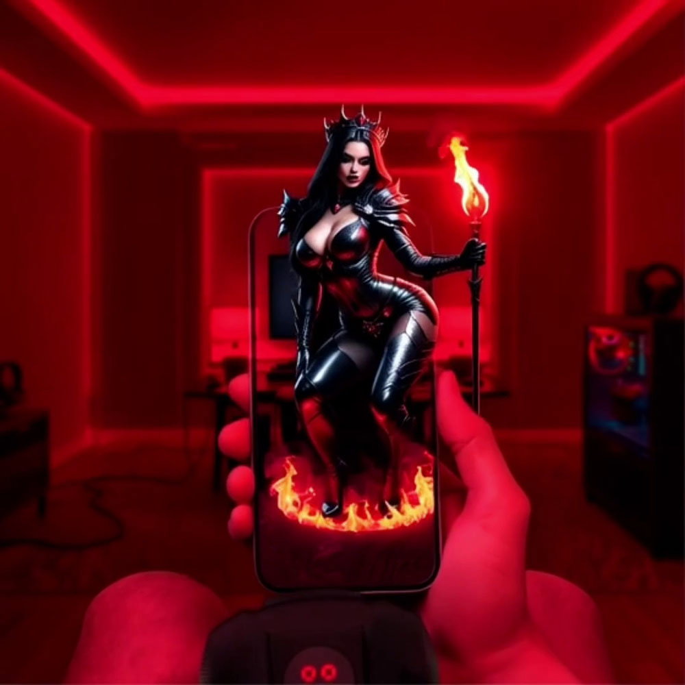 MASTURS Raven Shadow Sinner auto stroker masturbator with case and removable inner tunnel