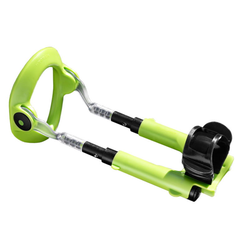 MaleEdge Extra penis extender kit in green and black case with straps, measurer and travel bag