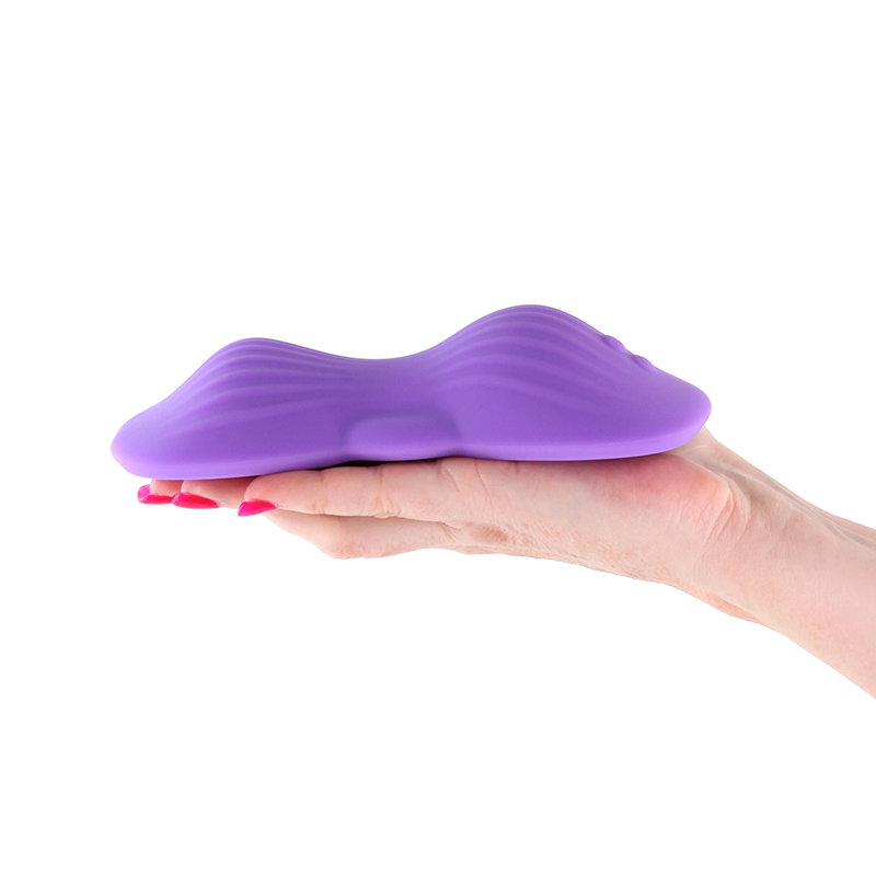 Purple Techno Trap app-controlled silicone grinding pad by NS Novelties