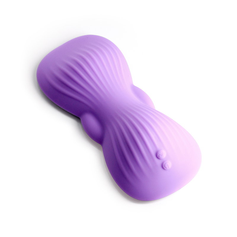 Purple Techno Trap app-controlled silicone grinding pad by NS Novelties