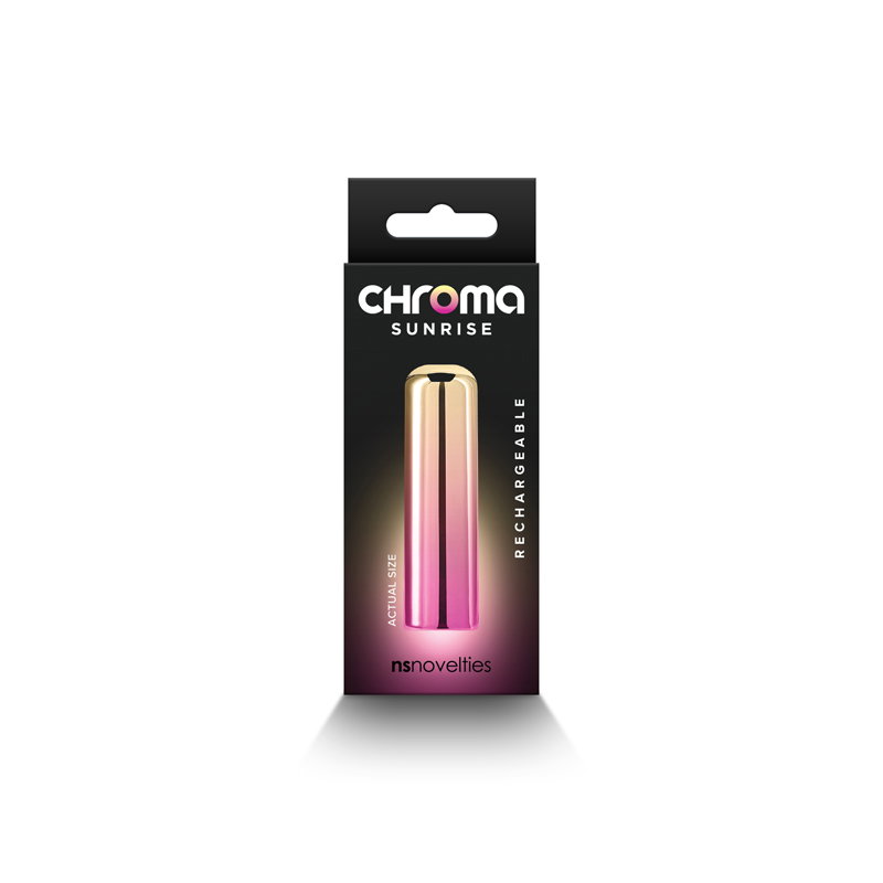 Chroma Sunrise Small Vibrator by NS Novelties, a slim compact vibrator