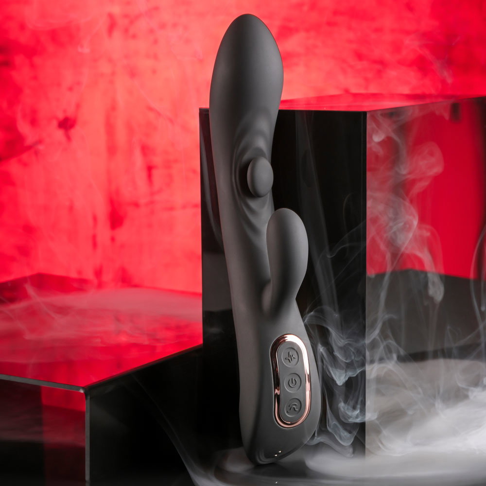 Playboy Pleasure That's The Spot dual vibrator with flexible G-spot shaft and clitoral arm