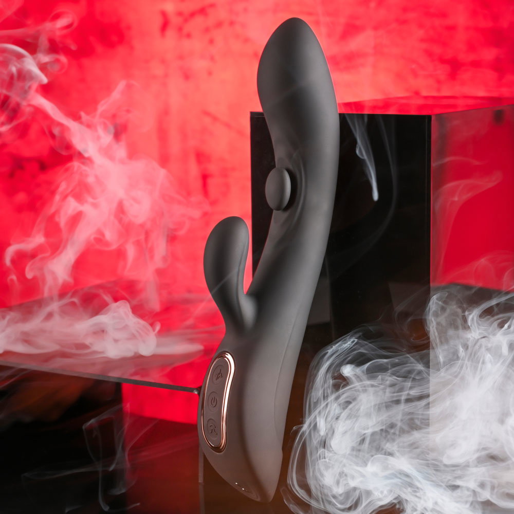Playboy Pleasure That's The Spot dual vibrator with flexible G-spot shaft and clitoral arm