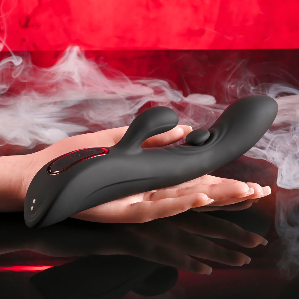 Playboy Pleasure That's The Spot dual vibrator with flexible G-spot shaft and clitoral arm