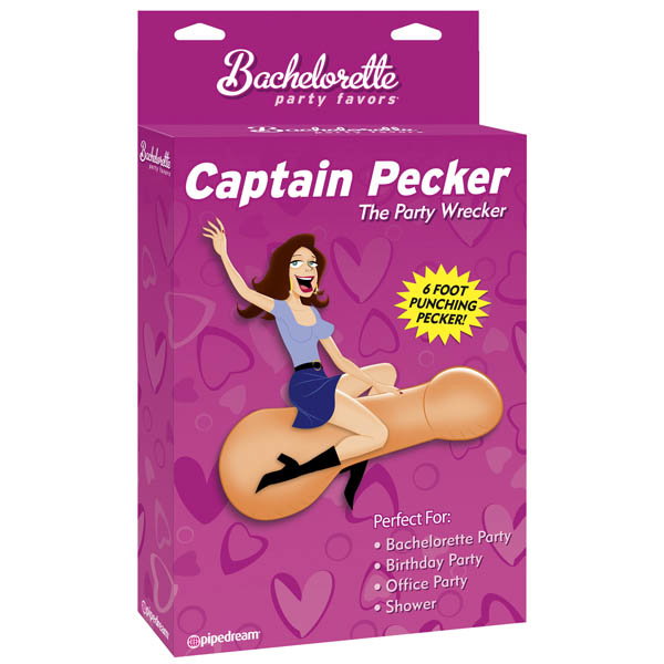 Pipedream Captain Pecker 6 foot inflatable party novelty prop