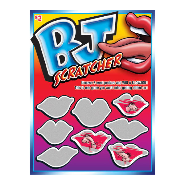 Ozze Sexy Scratcher BJ Scratcher adult novelty scratch card
