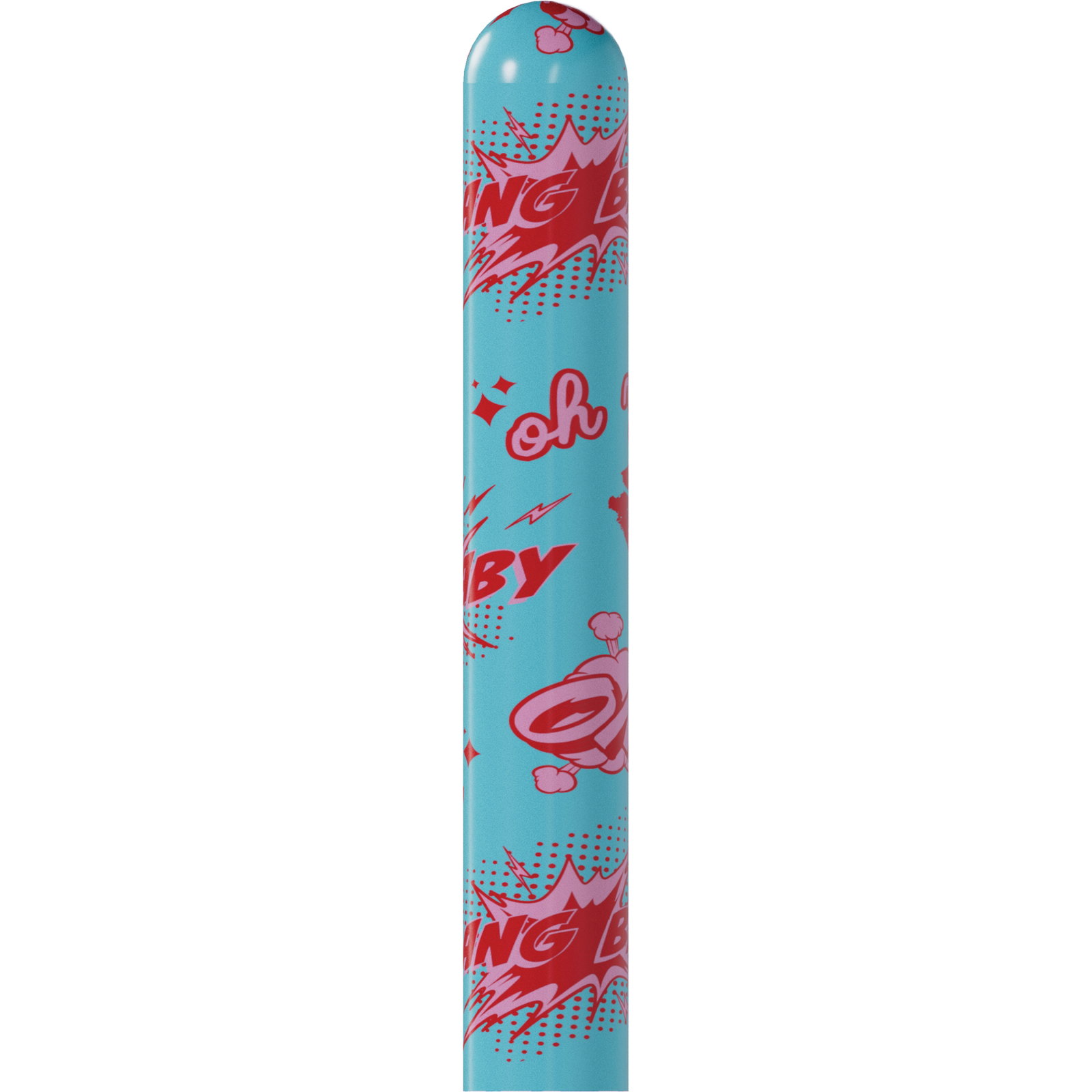 S-LINE Kaotix Display Box vibrator by Shots Toys with bold, colourful patterned packaging