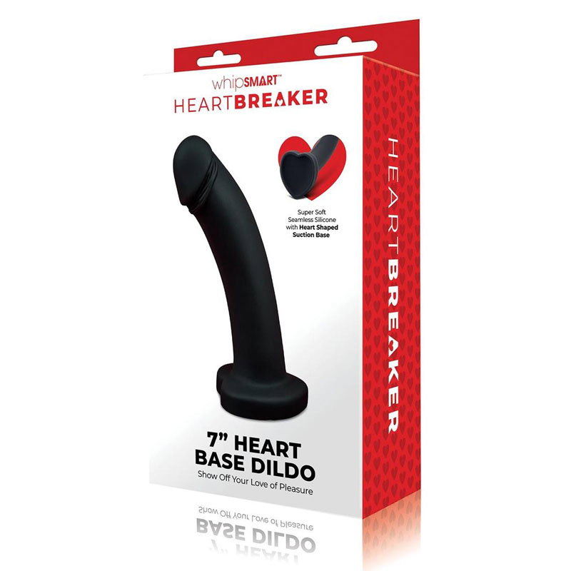 WhipSmart Heartbreaker 7-inch dildo with heart-shaped base