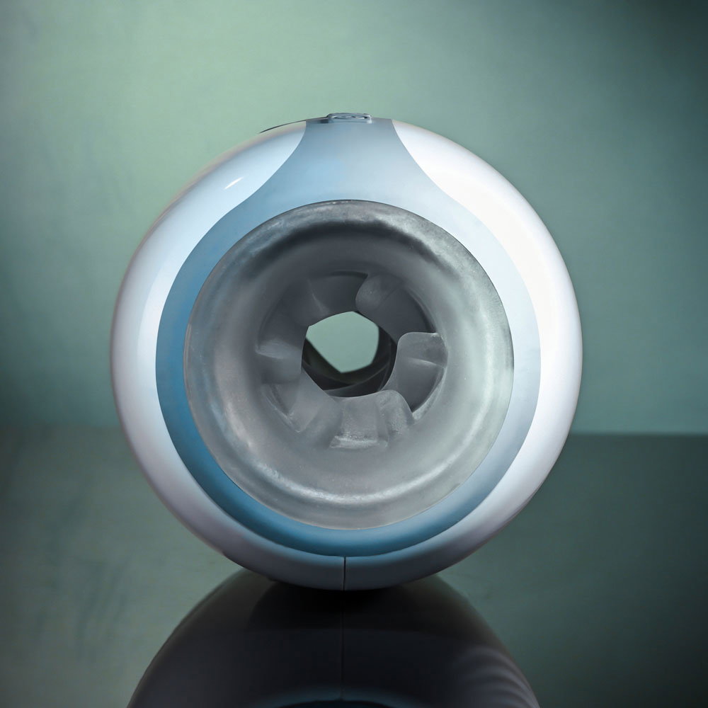 Zero Tolerance Touchdown vibrating stroker with textured canister grip