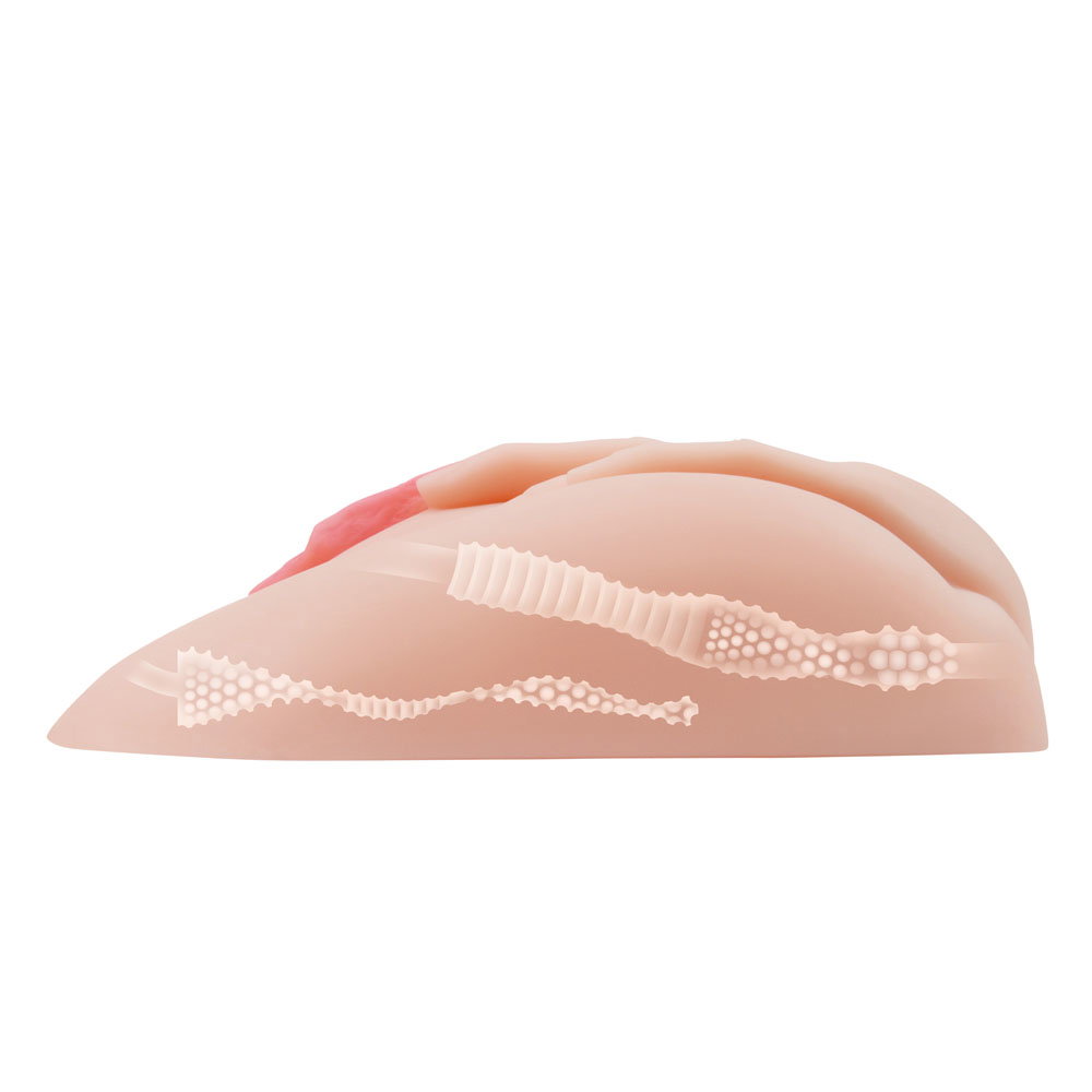 Zolo Stroke Off Spread It Dual Orifice Masturbator with realistic hand detailing